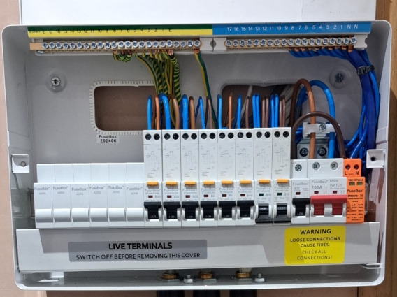 consumer unit replacement one by RB Electrical